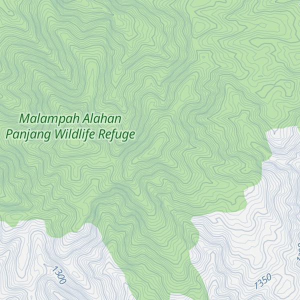 Map of Gunung Sirabungan