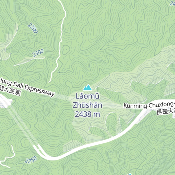 Map of Lǎomǔ Zhūshān