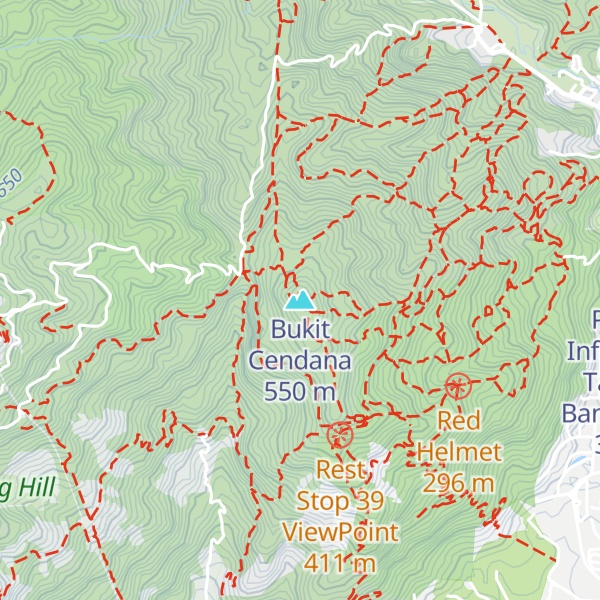 Map of Bukit Cendana