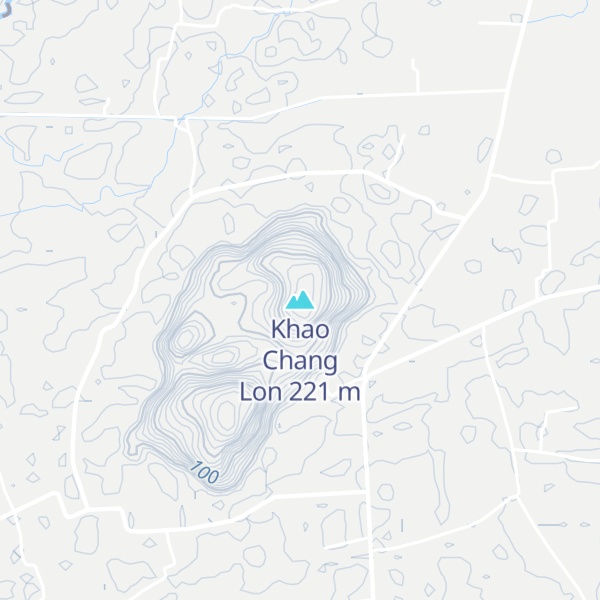 Map of Khao Chang Lon