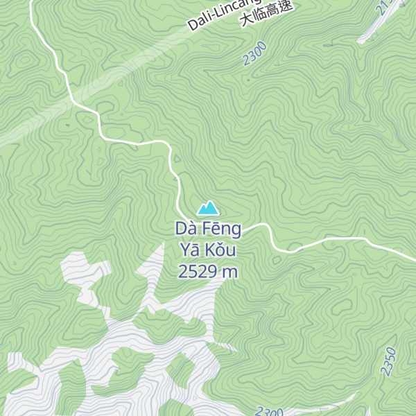 Map of Dà Fēng Yā Kǒu