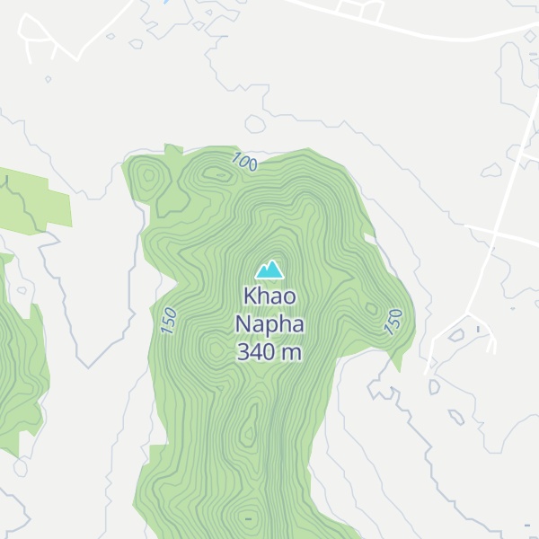 Map of Khao Napha