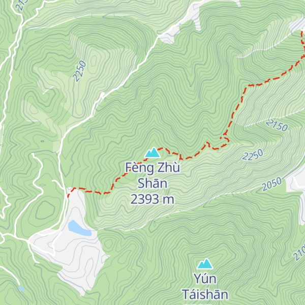 Map of Fèng Zhù Shān