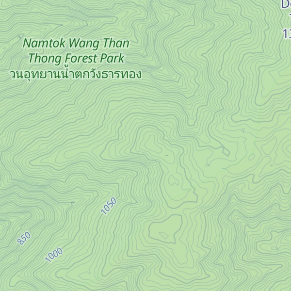Map of Doi Yong
