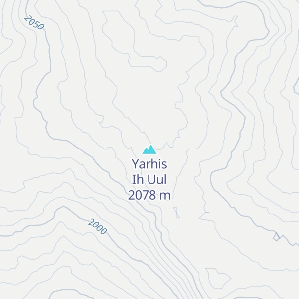 Map of Yarhis Ih Uul
