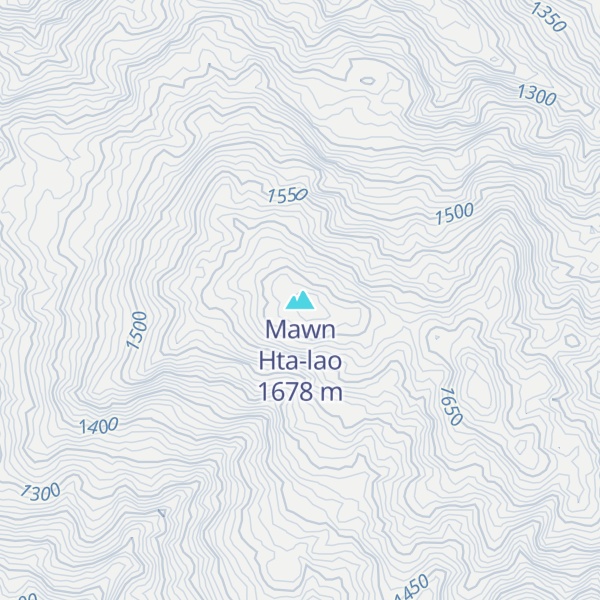 Map of Mawn Hta-lao