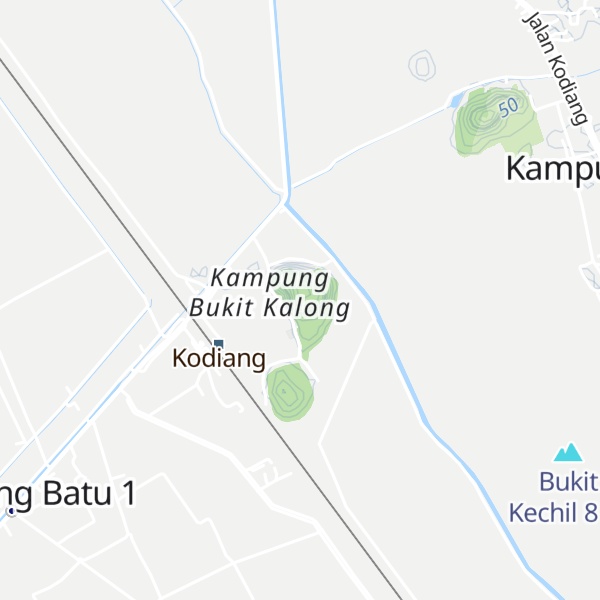 Map of Bukit Kalong