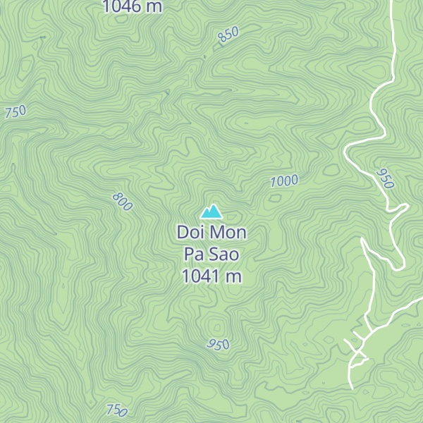 Map of Doi Mon Pa Sao
