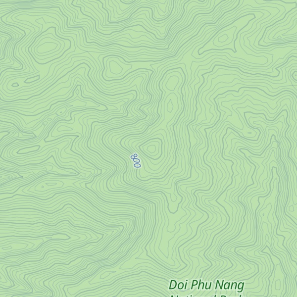 Map of Doi Huai Pha Thip
