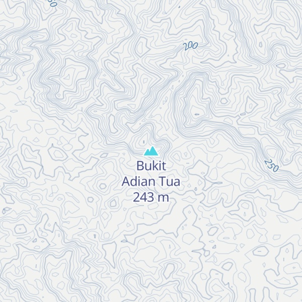 Map of Bukit Adian Tua