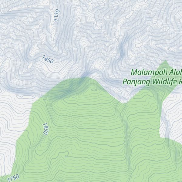 Map of Bukit Gadang