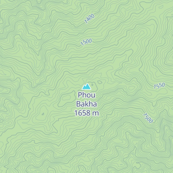 Map of Phou Bakha