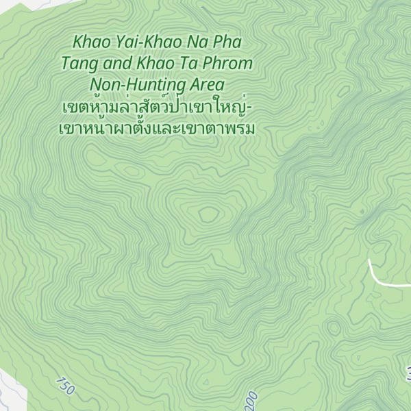 Map of Khao Yai