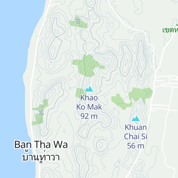 Map of Khao Ko Mak