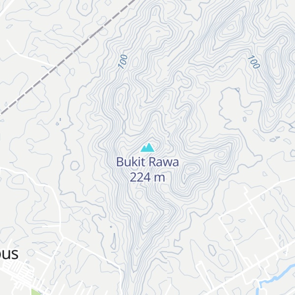Map of Bukit Rawa