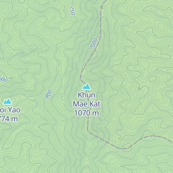Map of Khun Mae Kat