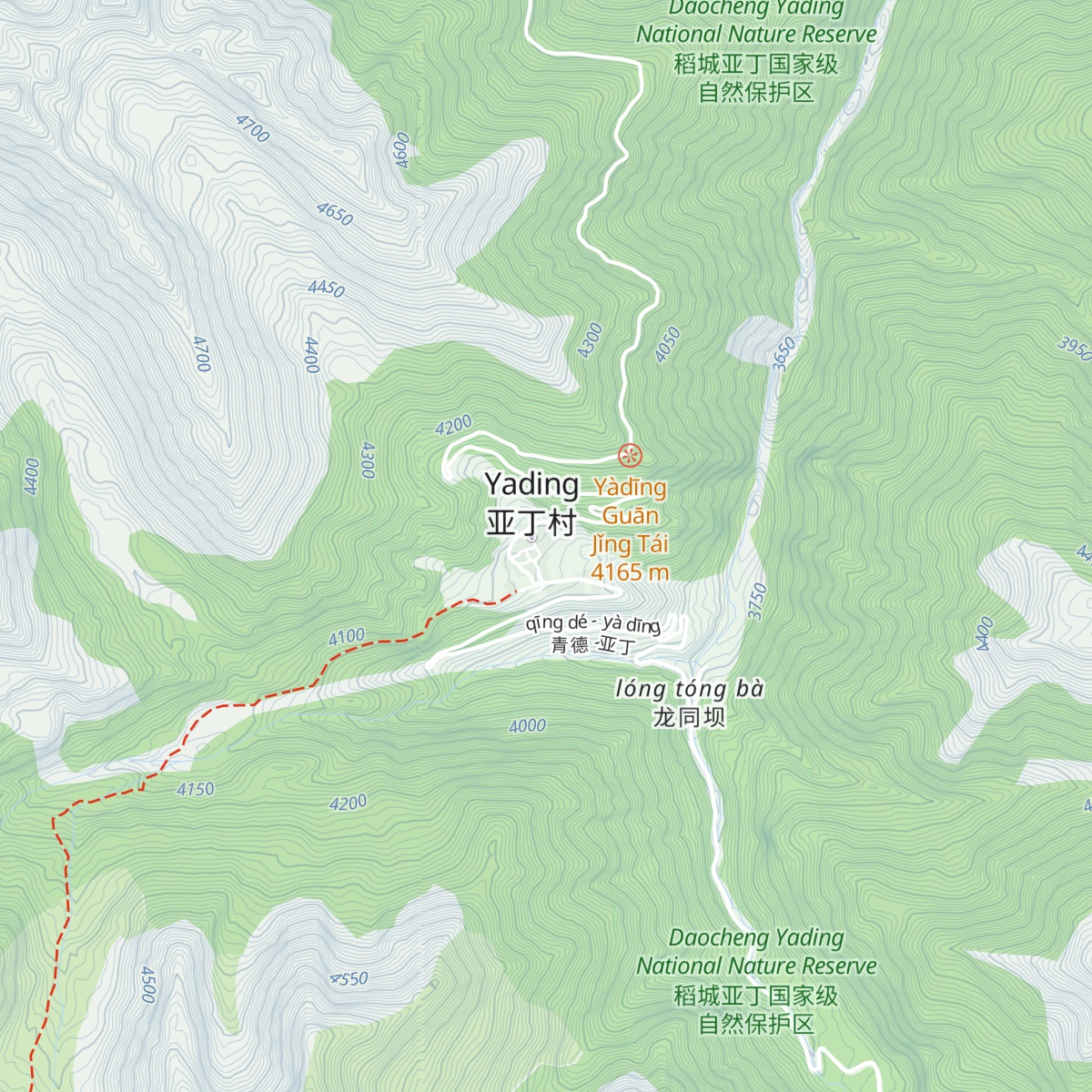 Zhá Xī Zhuó Mǔ Mín Jū map