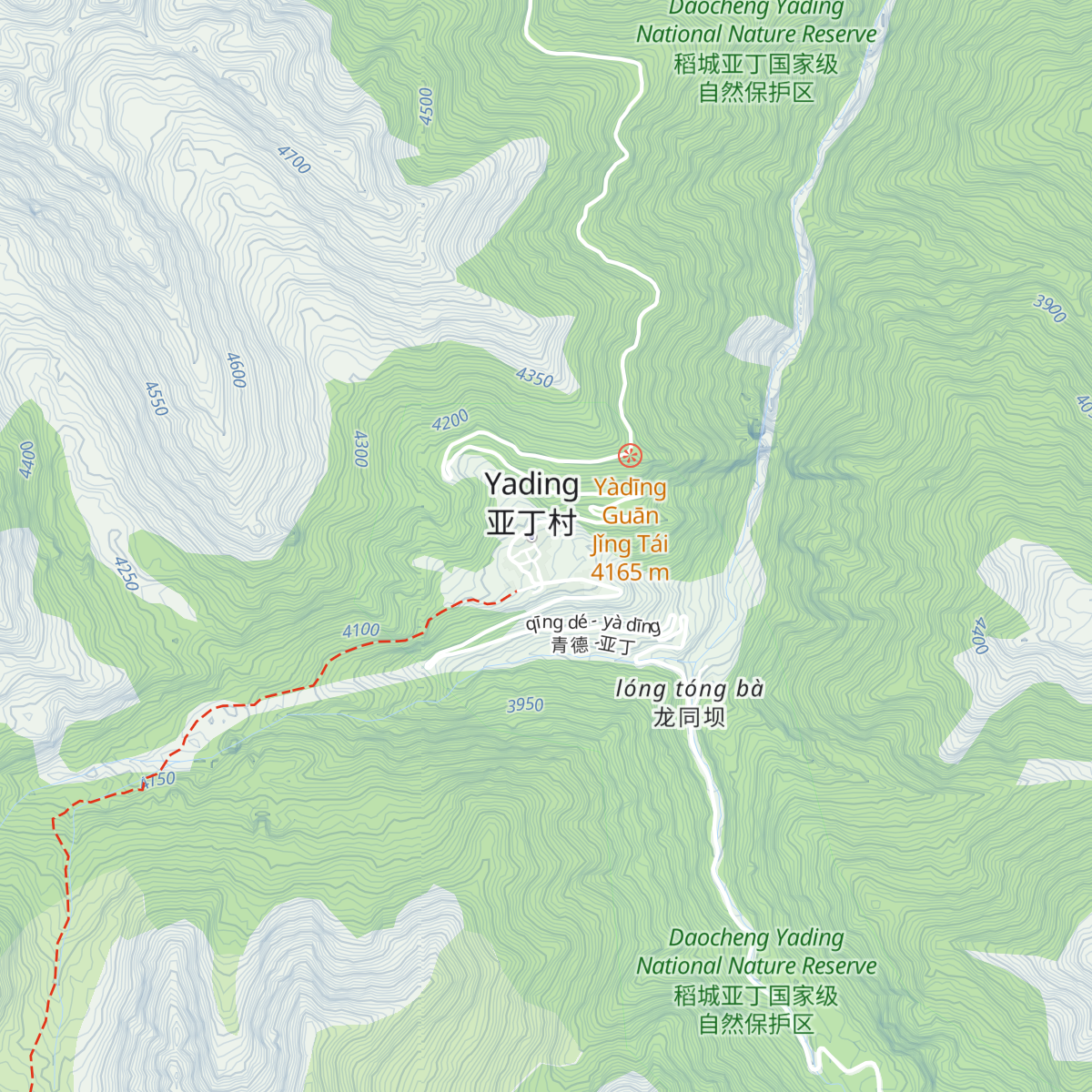 Zhá Xī Zhuó Mǔ Mín Jū map