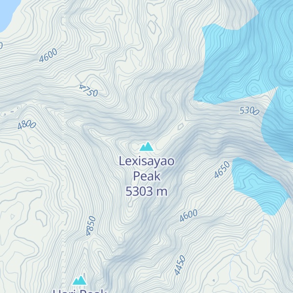 Map of Lexisayao Peak