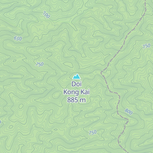 Map of Doi Kong Kai