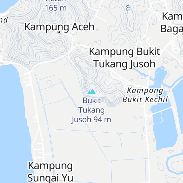 Map of Bukit Tukang Jusoh