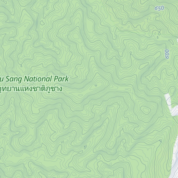 Map of Doi Huai Hua Chang