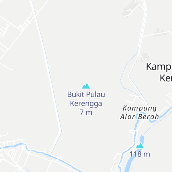 Map of Bukit Pulau Kerengga