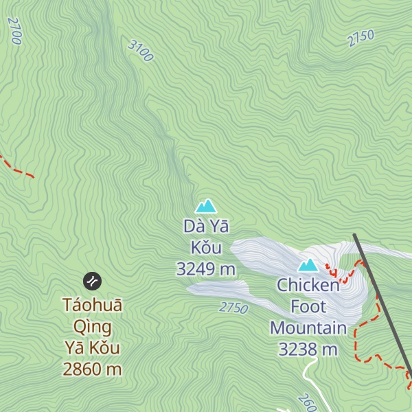 Map of Dà Yā Kǒu