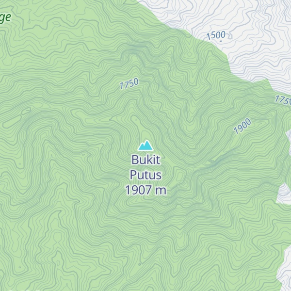 Map of Bukit Putus