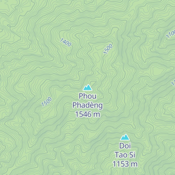 Map of Phou Phadèng
