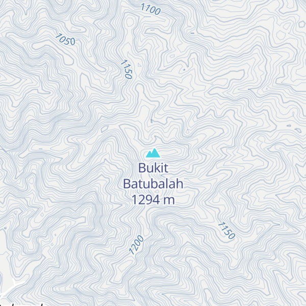 Map of Bukit Batubalah
