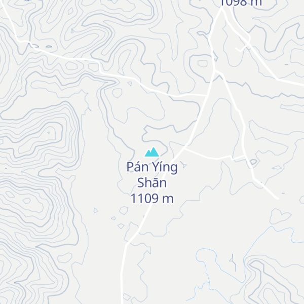 Map of Pán Yíng Shān