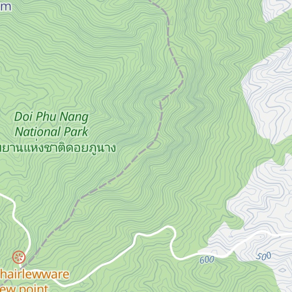 Map of Doi Nam Bo Som Pan