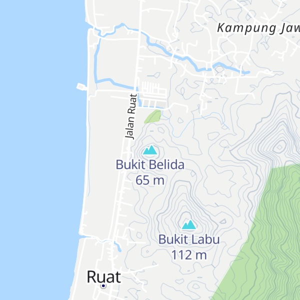 Map of Bukit Belida