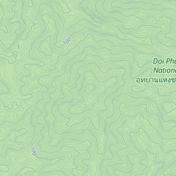 Map of Doi Pha Ban Laeng