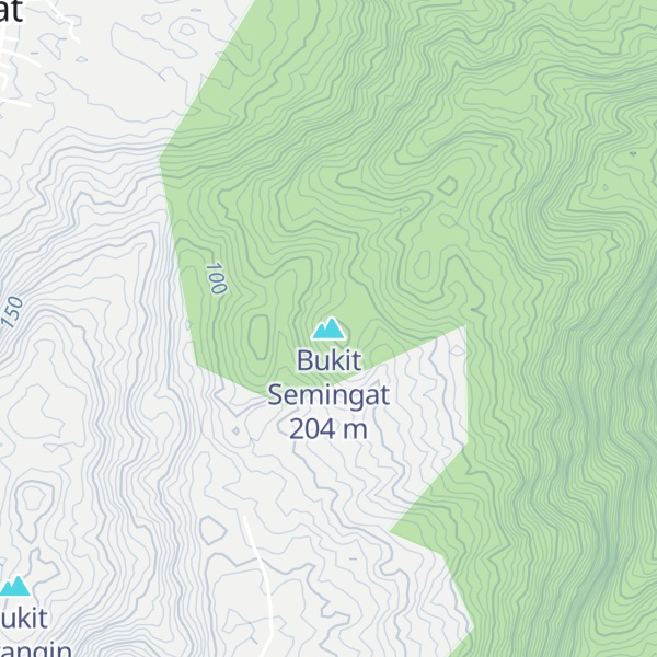Map of Bukit Semingat