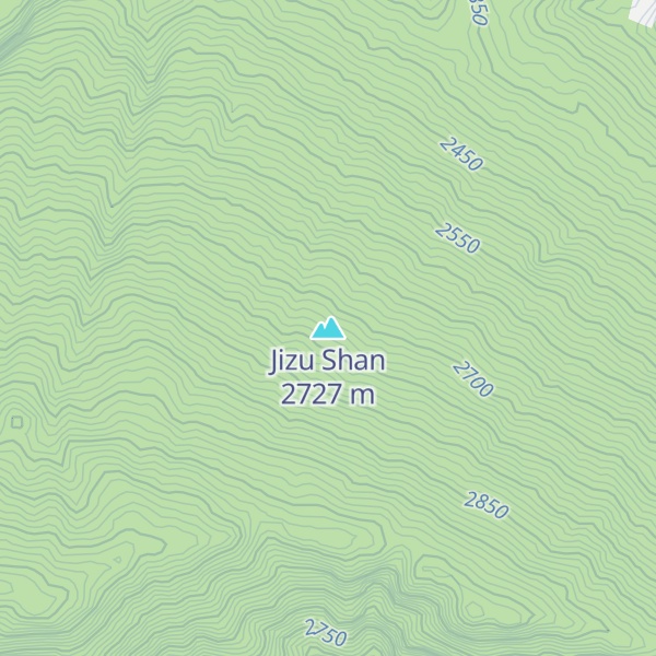 Map of Jizu Shan