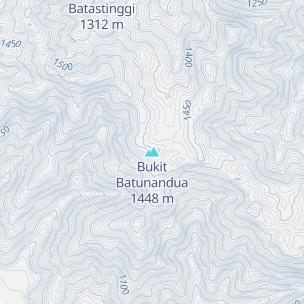 Map of Bukit Batunandua