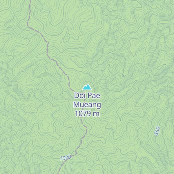 Map of Doi Pae Mueang