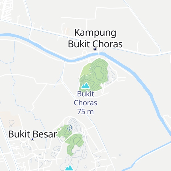 Map of Bukit Choras
