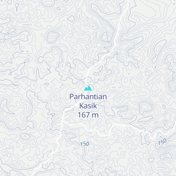 Map of Parhantian Kasik