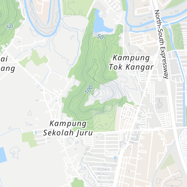 Map of Bukit Tok Kangar