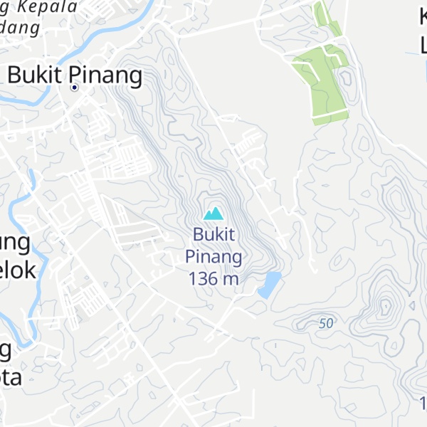 Map of Bukit Pinang