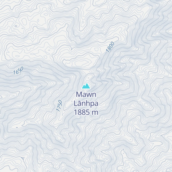 Map of Mawn Lānhpa