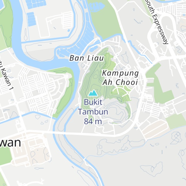 Map of Bukit Tambun