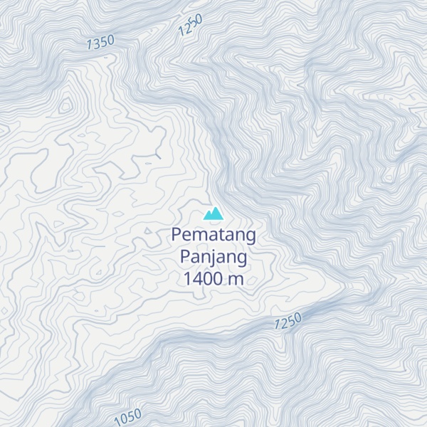 Map of Pematang Panjang