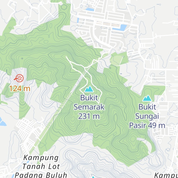 Map of Bukit Semarak