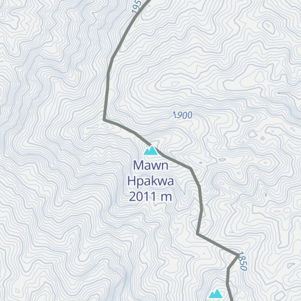 Map of Mawn Hpakwa