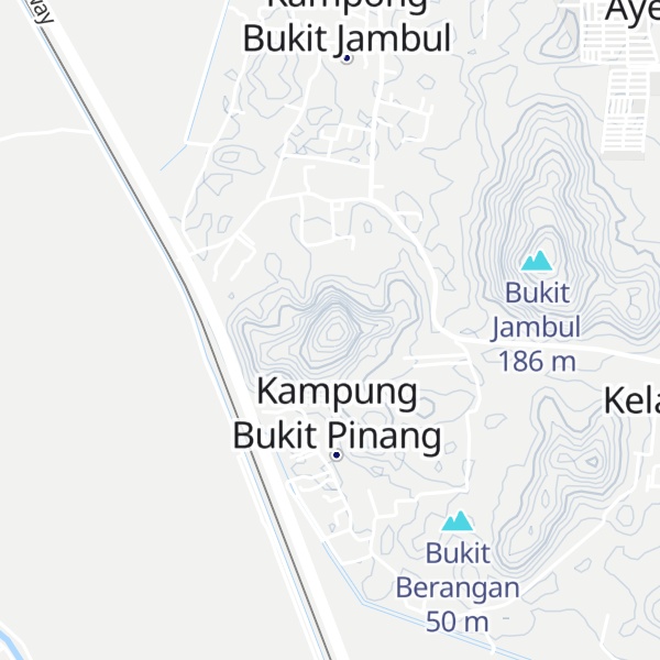 Map of Bukit Pinang