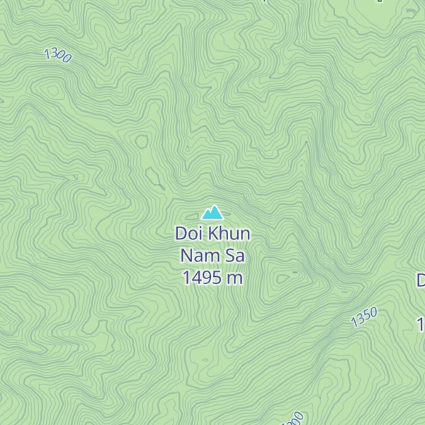 Map of Doi Khun Nam Sa
